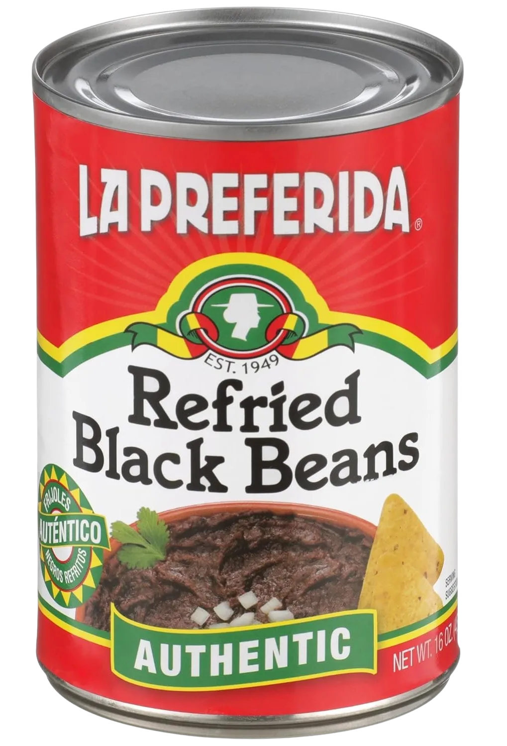 Authentic Black Refried Beans