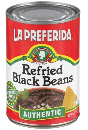 Authentic Black Refried Beans
