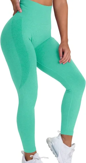 Butt Lifting Leggings for Women High Waisted Workout Gym Seamless Yoga Compression Pants Tummy Control Tight Running