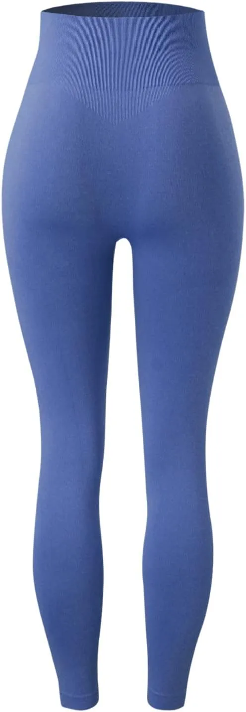 Butt Lifting Leggings for Women High Waisted Workout Gym Seamless Yoga Compression Pants Tummy Control Tight Running