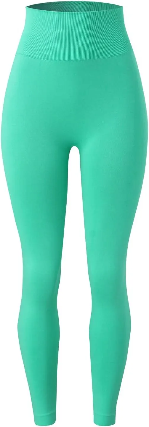 Butt Lifting Leggings for Women High Waisted Workout Gym Seamless Yoga Compression Pants Tummy Control Tight Running
