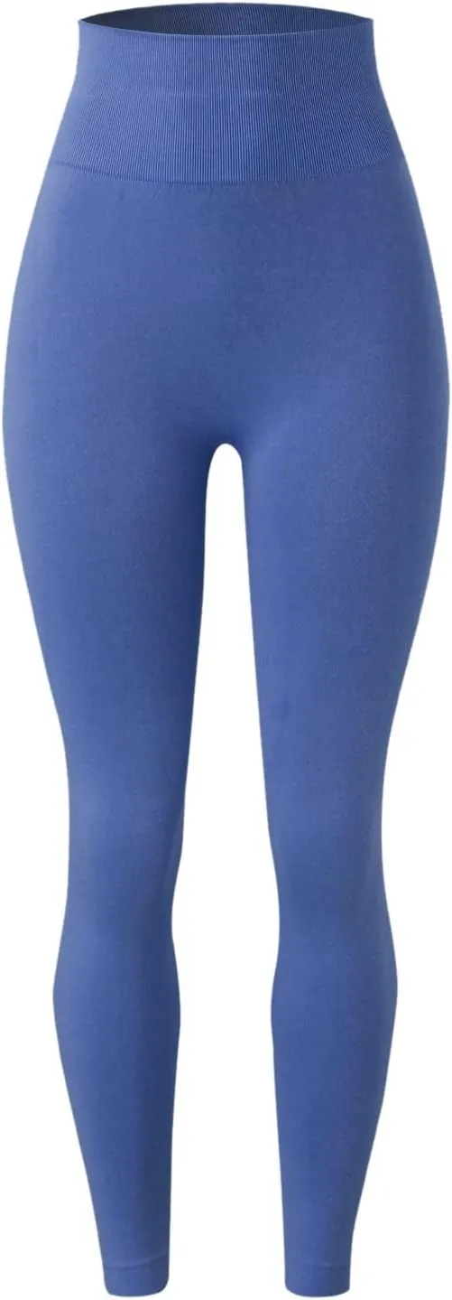 Butt Lifting Leggings for Women High Waisted Workout Gym Seamless Yoga Compression Pants Tummy Control Tight Running