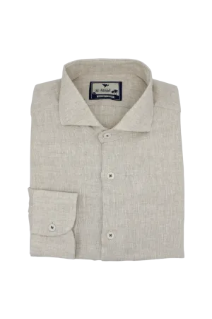 Camisas Clean Finish Jaspe Classic Fit- European Flax