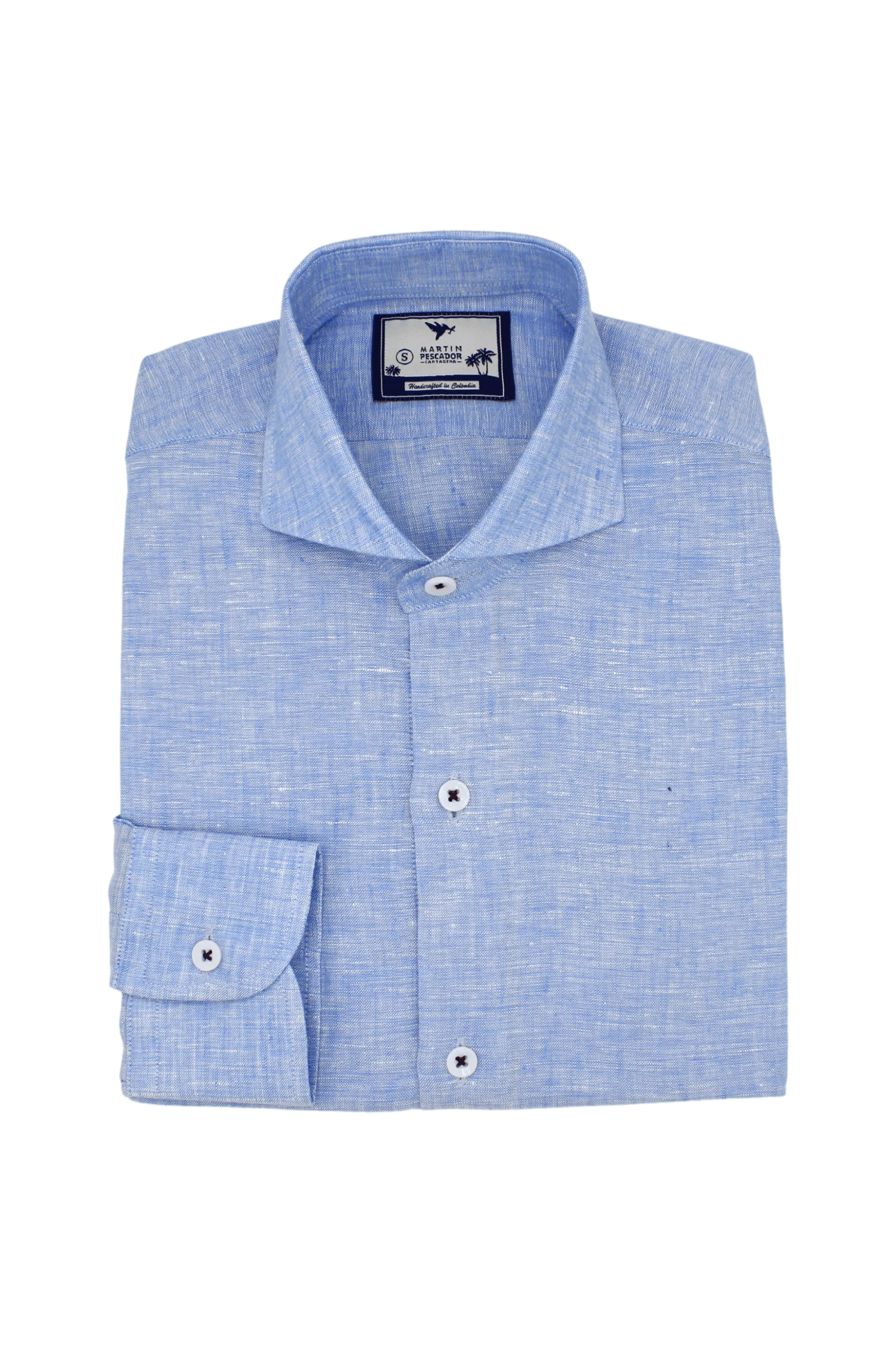 Camisas Clean Finish Jaspe Classic Fit- European Flax