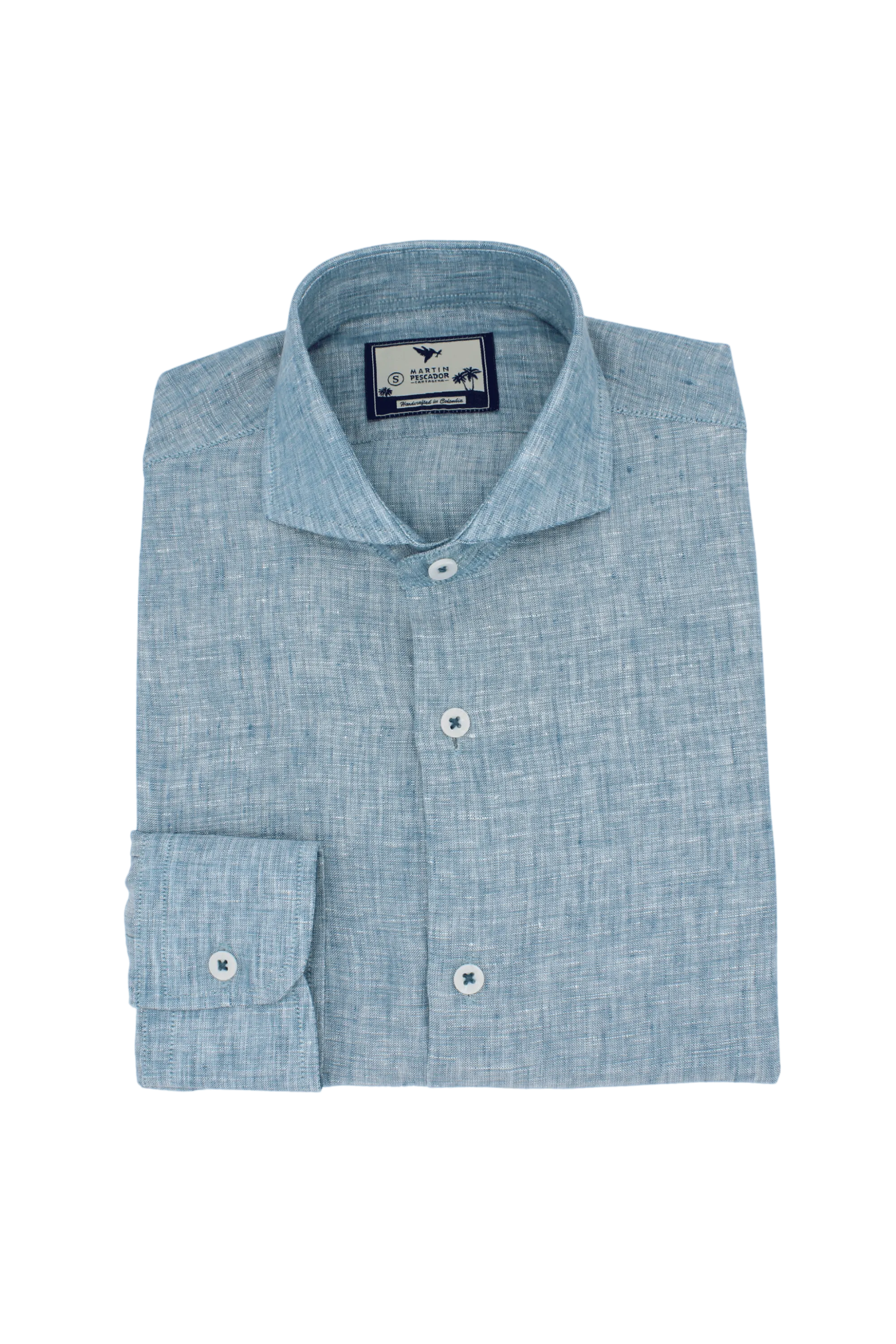 Camisas Clean Finish Jaspe Classic Fit- European Flax