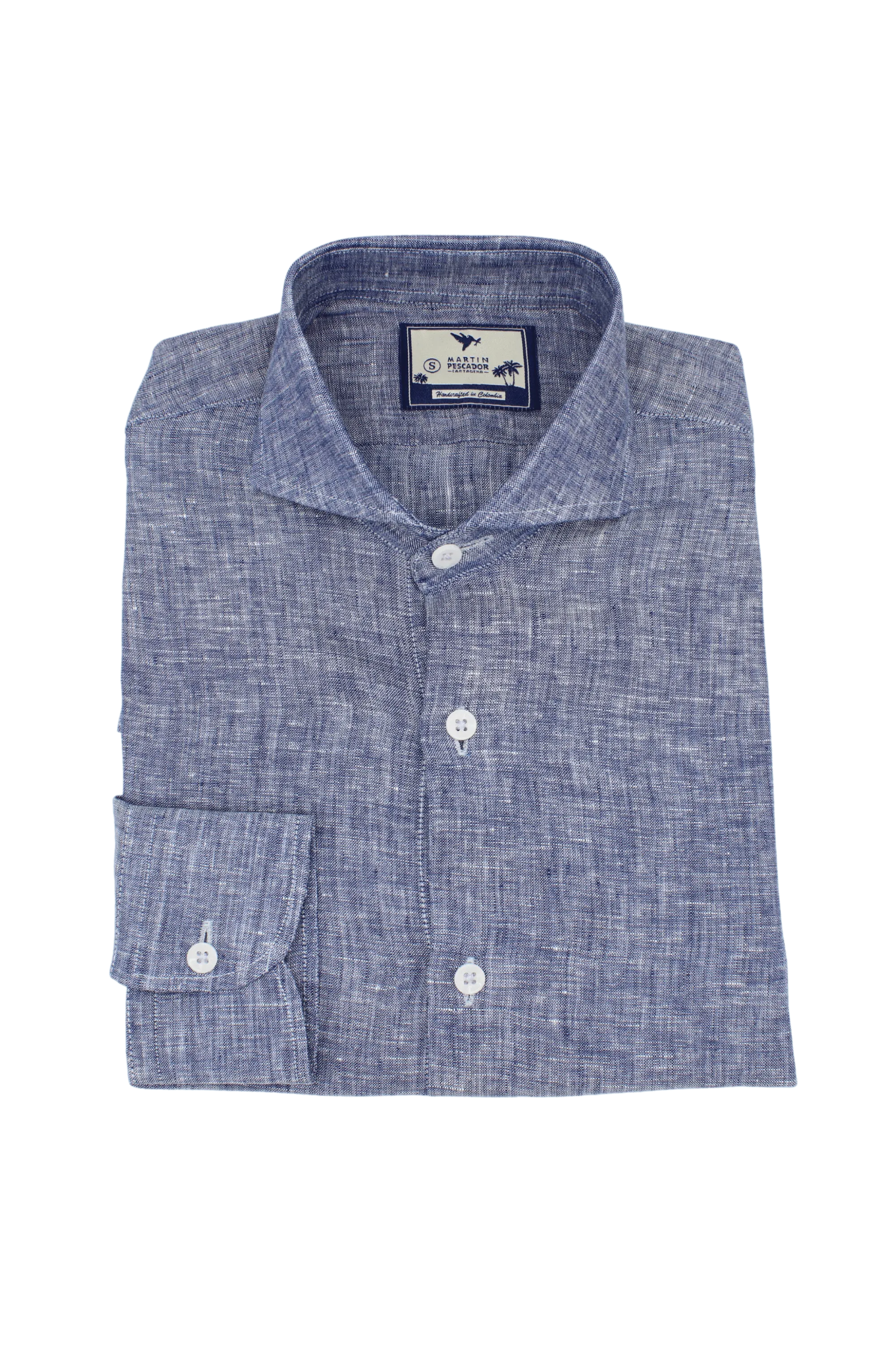 Camisas Clean Finish Jaspe Classic Fit- European Flax