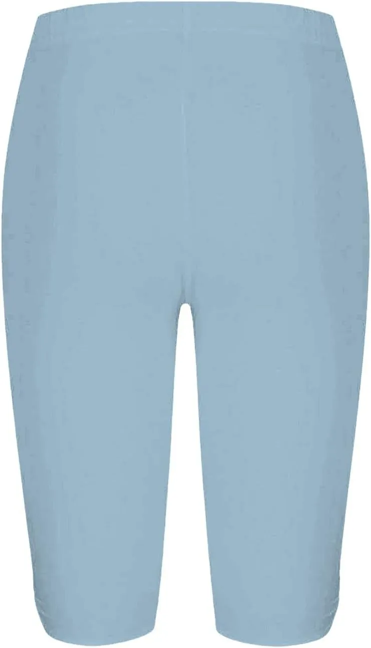 Capri Leggings for Women Trendy Waisted Hollow Yoga Quarter Pants Lightweight and Comfortable Quarter Pants Solid Color
