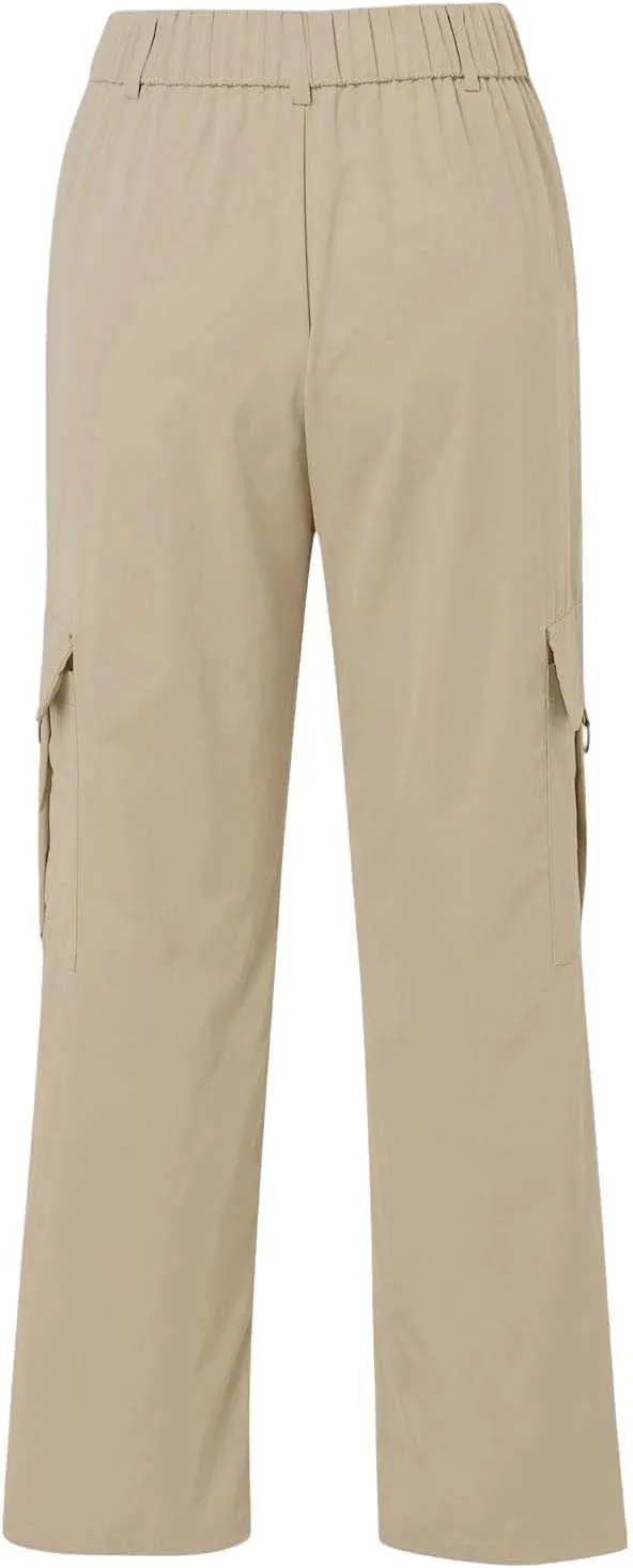 Cargo Pants for Women Wide Leg Hiking Pants Lightweight Casual Baggy Joggers High Waist Trousers with 6 Pockets