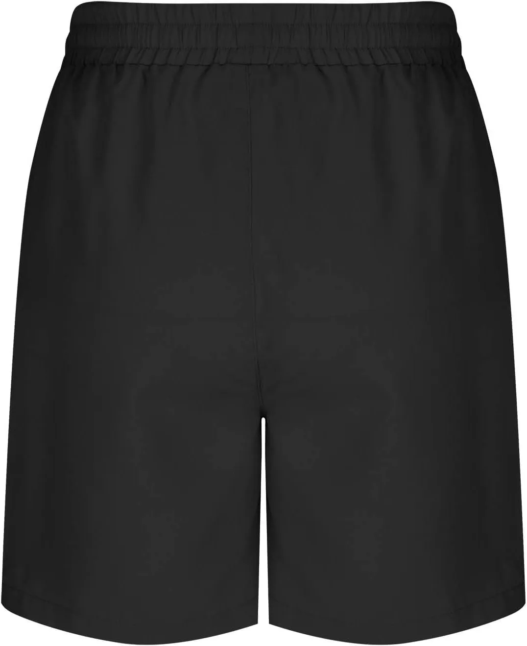 Casual Shorts for Women Elastic Waist Wide Leg Shorts Summer Tailored Pants Dressy Outfits with Pockets
