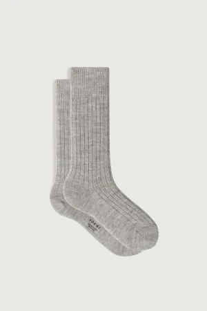 CHAUSSETTES CASSIS  GRISES