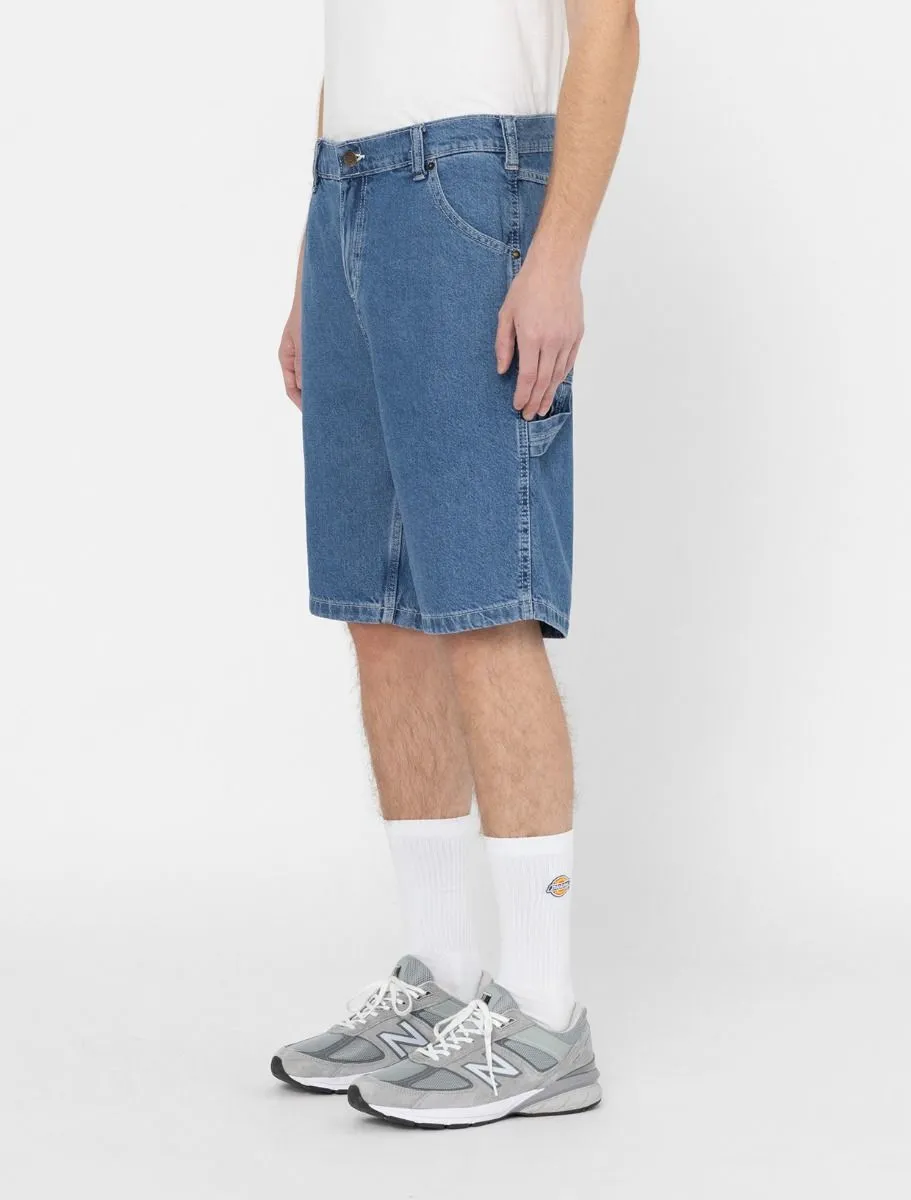 DICKIES GARYVILLE DENIM SHORT - Classic Blue