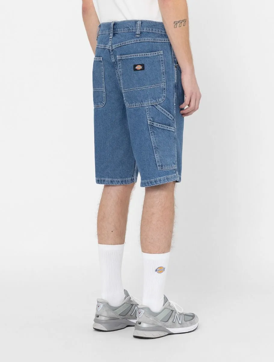 DICKIES GARYVILLE DENIM SHORT - Classic Blue