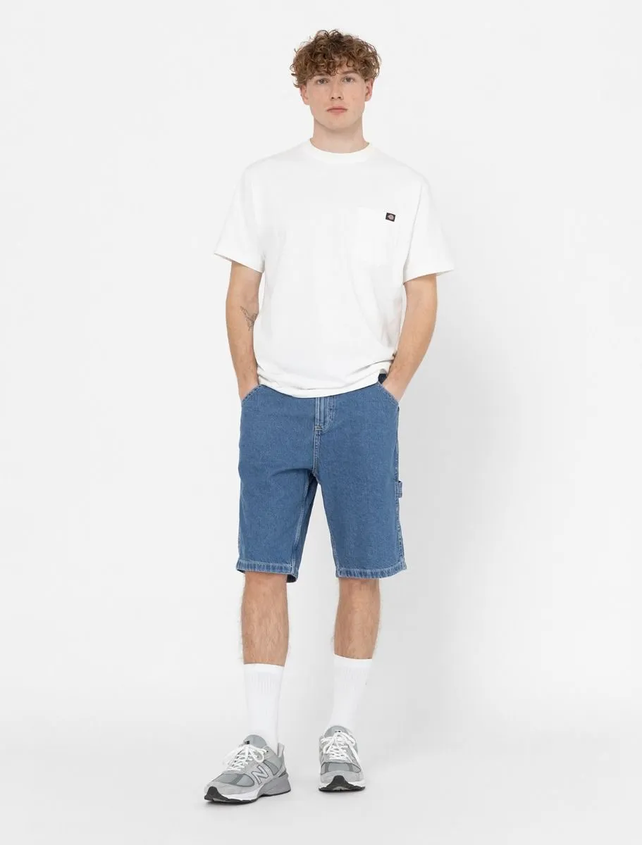 DICKIES GARYVILLE DENIM SHORT - Classic Blue