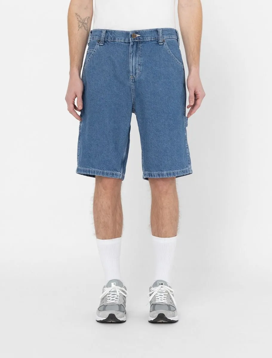DICKIES GARYVILLE DENIM SHORT - Classic Blue