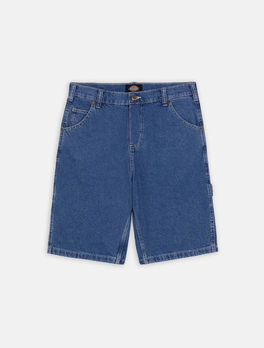DICKIES GARYVILLE DENIM SHORT - Classic Blue