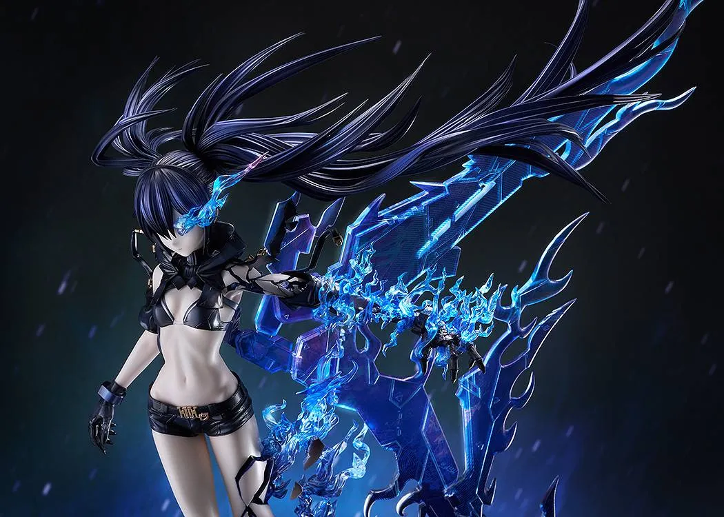 Good Smile Scale Figure: Black Rock Shooter Dawn Fall - Empress Black Rock Shooter Huke Escala 1/7