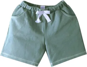 Kids Casual Cotton Shorts Preppy Shorts Boys Girls Relaxed Fit School Uniform Elastic Waist Solid Color Summer Clothes
