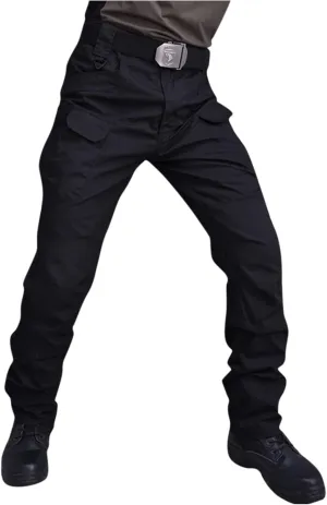OIOLOYJM Military Cargo Pants for Men Hiking Relaxed Fit Work Waterproof Stretch Tactical Lightweight Outdoor Travel Pant