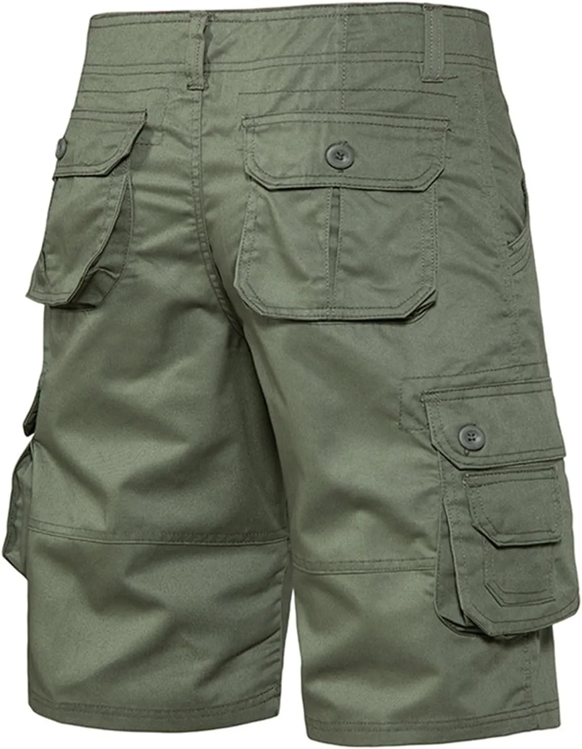 Quick Dry Hiking Shorts Men's Cargo Casual Outdoor Tactical Bermuda Shorts Lightweight Summer Short with Side Pockets