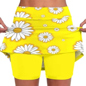 SHAOBGE Women Shorts Elastic Yoga Culottes Solid Color Athletic Pants Lightweight High Waist Skinny Floral Print Joggers 2025