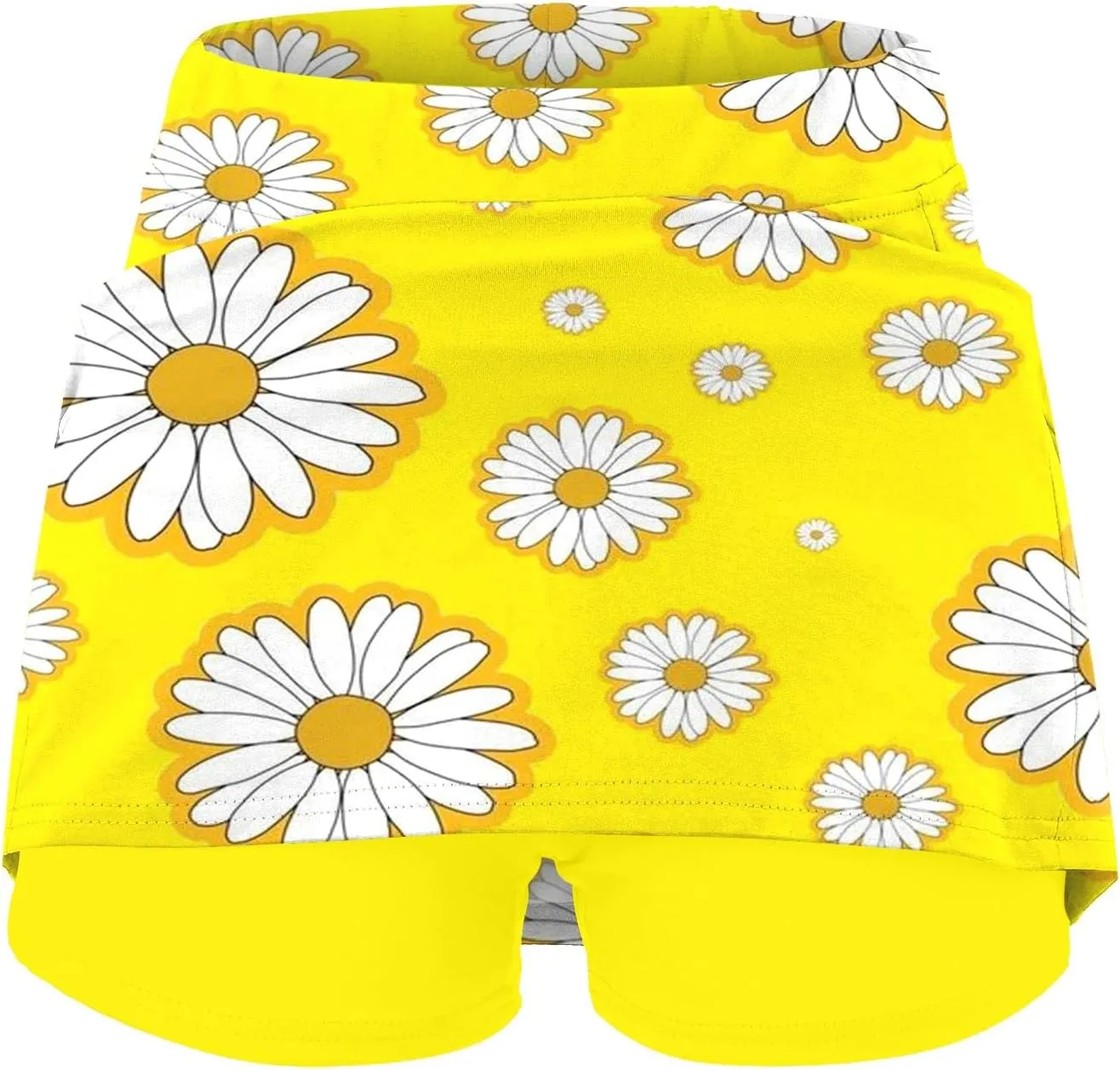 SHAOBGE Women Shorts Elastic Yoga Culottes Solid Color Athletic Pants Lightweight High Waist Skinny Floral Print Joggers 2025