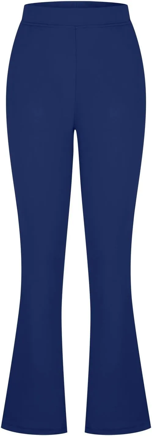 Womens Bootcut Dress Pants Business Casual Outfits High Waist 4 Way Stretch Yoga Work Pant Office Slacks with Pocket