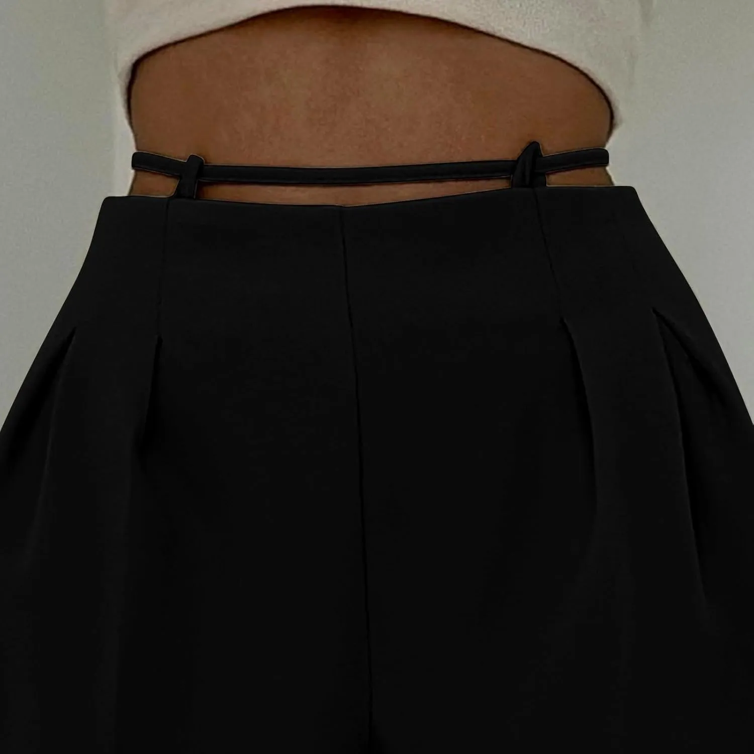 Work Pants Women High Waisted Stretch Wide Leg Dress Slacks Business Casual Suit Trousers Tummy Control Office Bottom