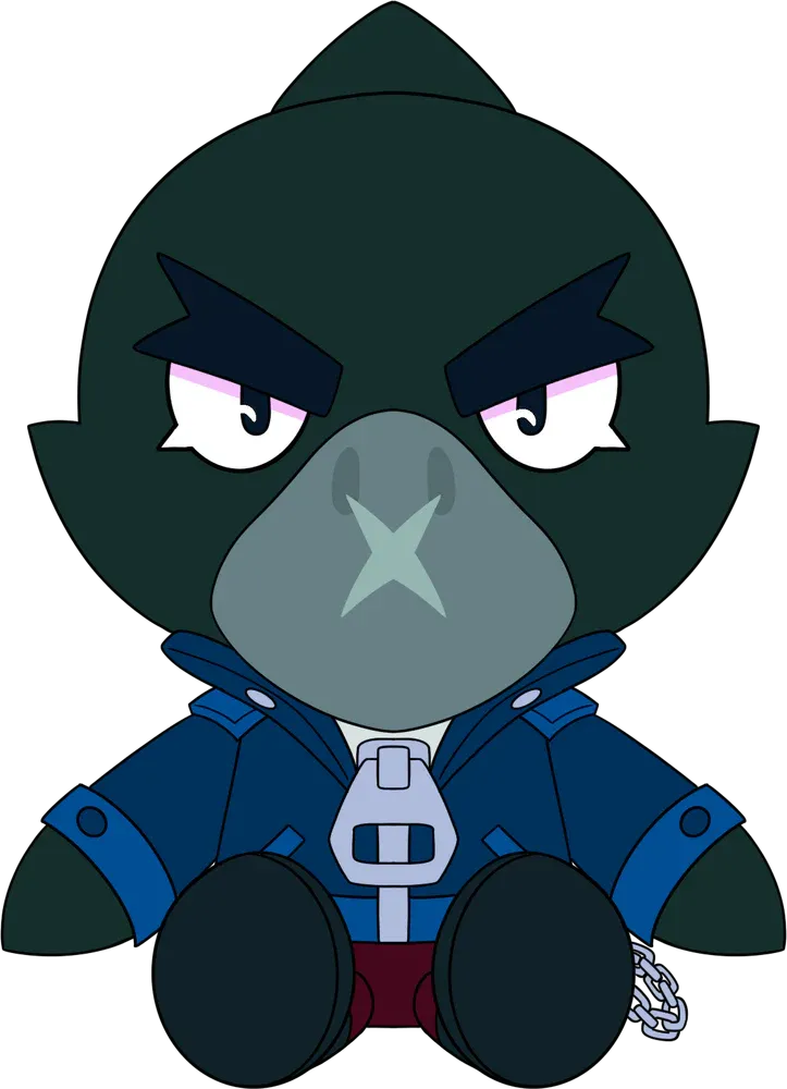 Youtooz Plush: Brawl Stars - Crow Peluche 9 Pulgadas